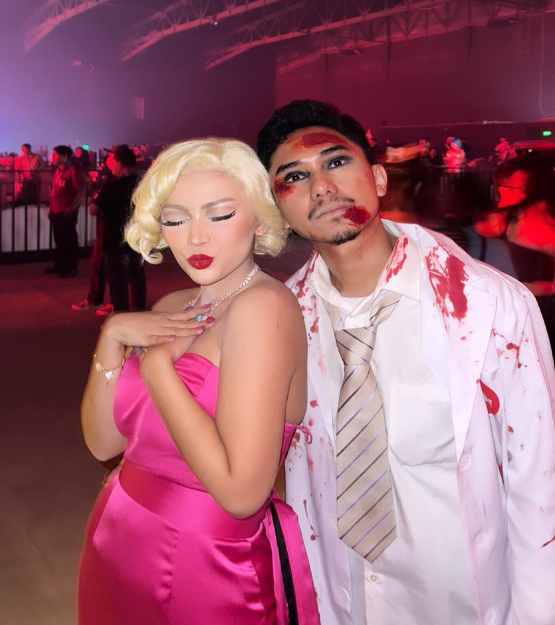 Rachel Vennya, Marilyn Monroe Seksi di Acara Halloween